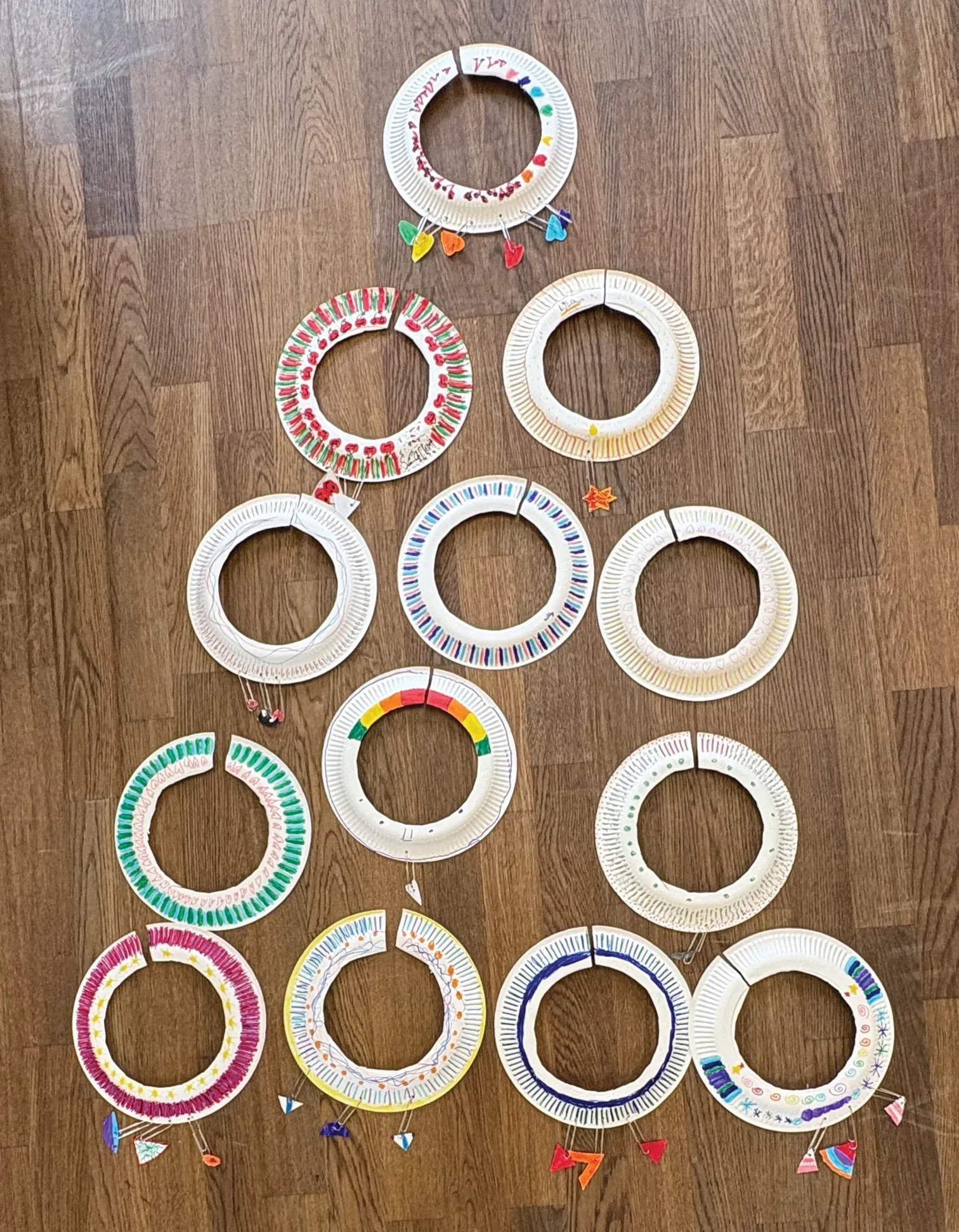 Panda craft badges made by Trumpington Brownies