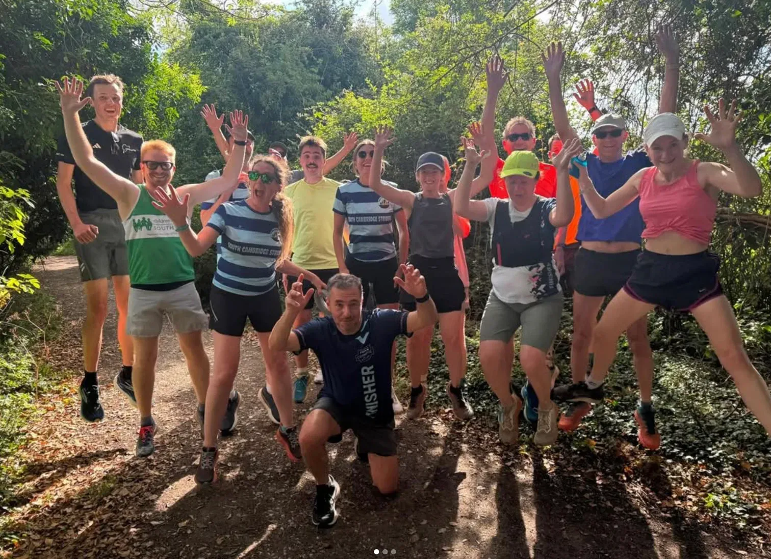 Members of South Cambridge Striders