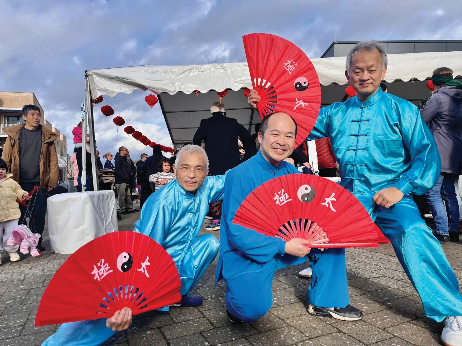 Chinese New Year celebrations at Trumpington Meadows