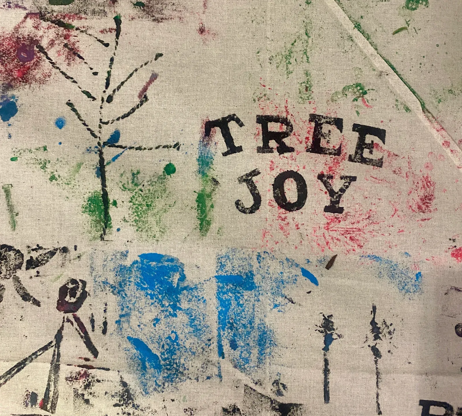 Artwork created during the Artscaping project at Trumpington Park Primary School