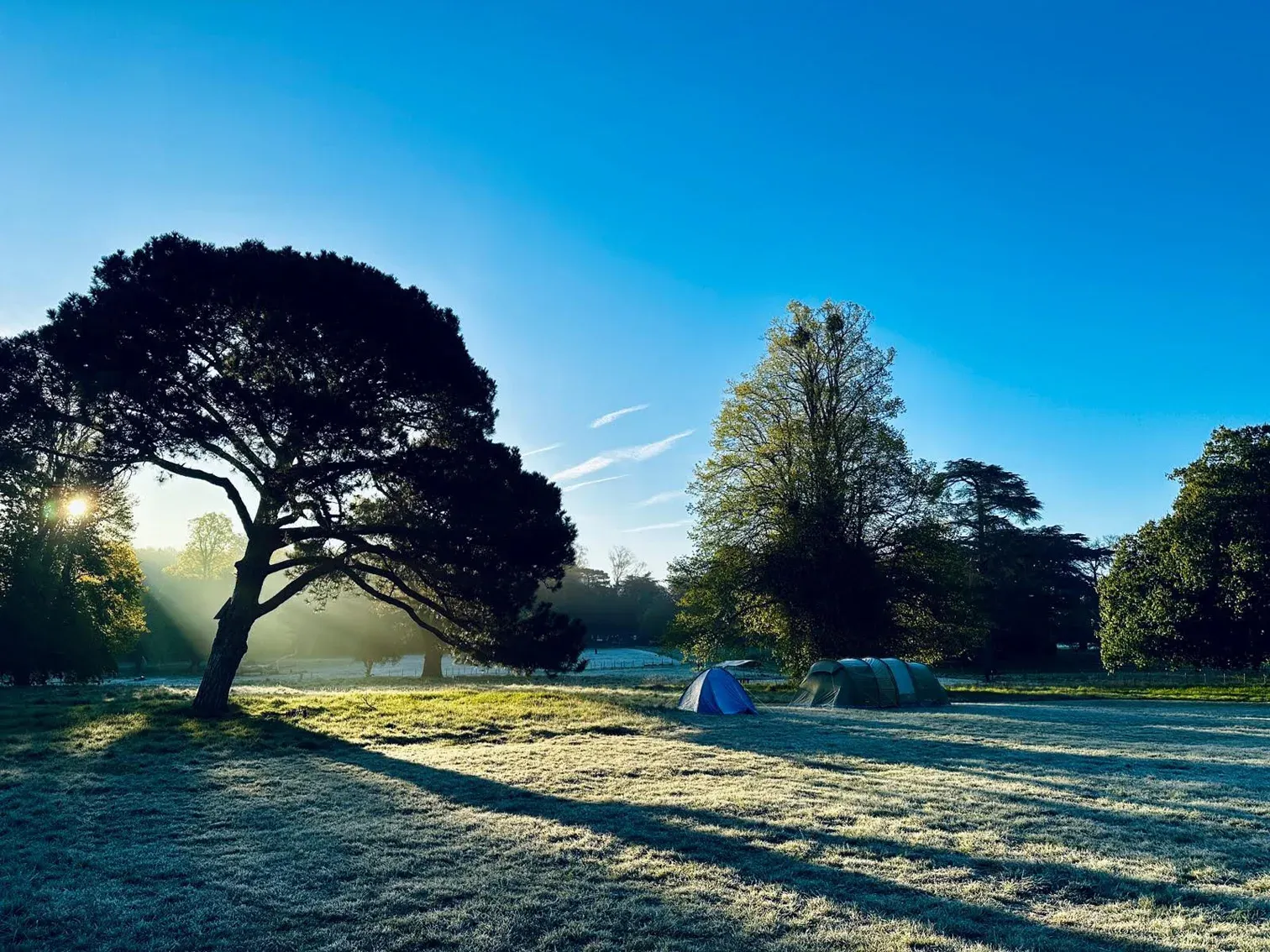 Early morning on Scout Camp